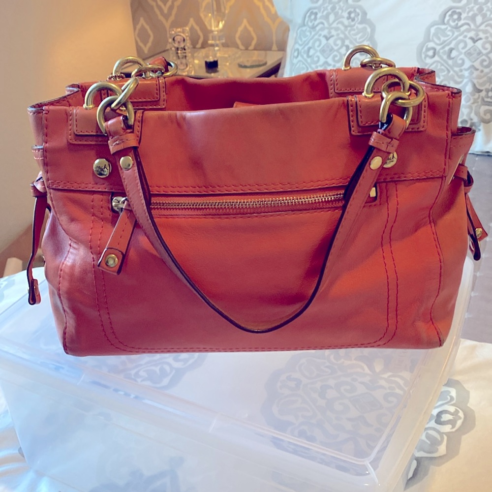 Authentic Coach Peyton 14522 Medium Carryall Bag- - image 3